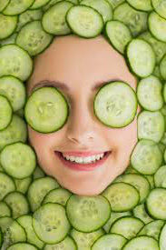 Cucumber Cool This Summer cucumber eyes