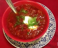 Beet borscht