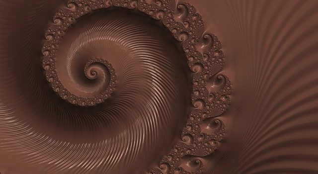 Chocolate in fractal design
